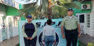 Coro| Le dio una paliza a la hija y quedó detenida