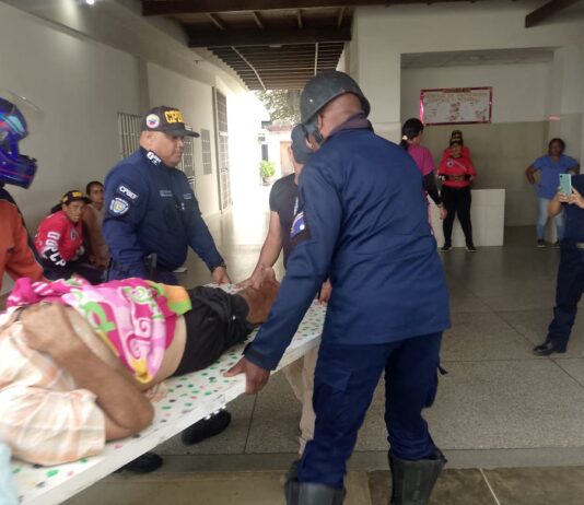 Municipio Falcón| Lesionado septuagenario tras caerle una bombona encima de su humanidad