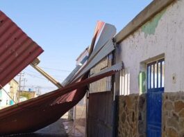Carirubana| Vídeo| Caída de techo de una vivienda dejó 20 familias sin energía eléctrica