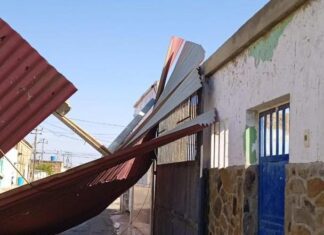 Carirubana| Vídeo| Caída de techo de una vivienda dejó 20 familias sin energía eléctrica