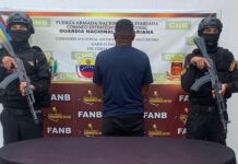 Municipio Silva| Detenido por violencia contra su pareja