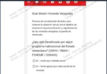 Patria inició registro de beneficiarios de la Gran Misión Vivienda Venezuela