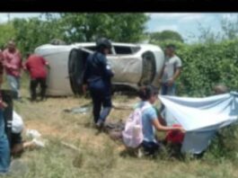 Mene Mauroa| Vuelco de vehículo dejó tres lesionados