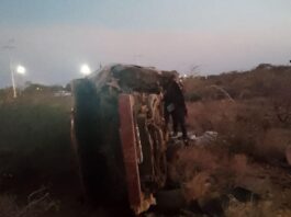 Los Taques| Vídeo| Reportan vuelco de vehículo en Amuay