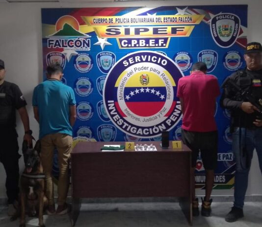 Coro| Detenidos dos integrantes de una banda delictiva