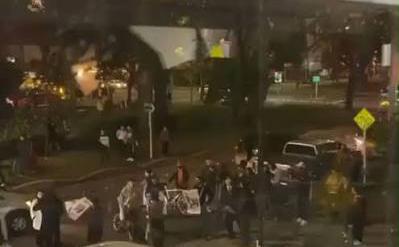 Estallan disturbios en Bogotá tras resultado del conteo preliminar en el balotaje presidencial