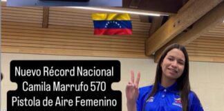 Camila Marrufo Graterol se prepara para un nuevo torneo internacional