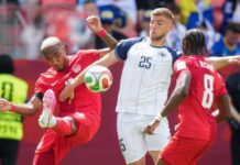 Canadá y Bosnia igualaron en el debut