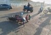Punto Fijo| Colisión entre moto y vehículo dejó un lesionado