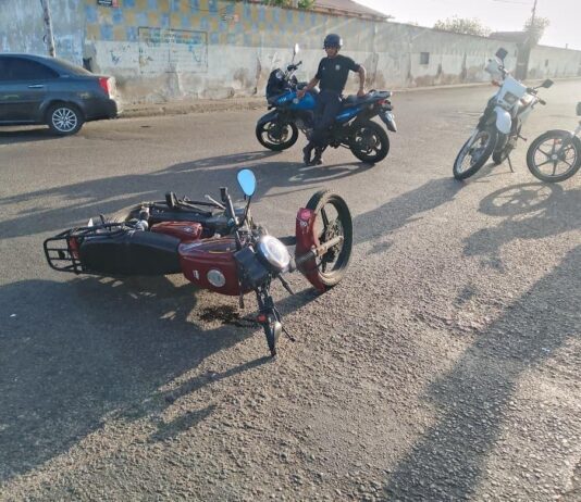 Punto Fijo| Colisión entre moto y vehículo dejó un lesionado