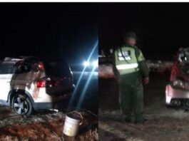 Vuelco en Ánimas de Guasare deja dos comerciantes de Coro lesionados
