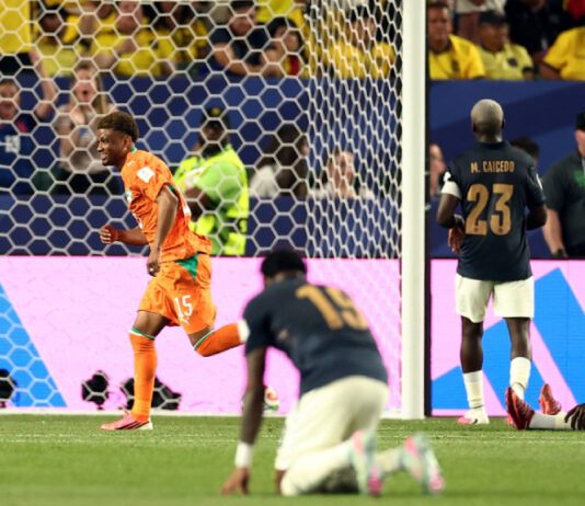Ecuador cae contra Costa de Marfil