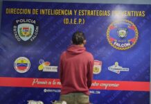 Coro| Detenido por comercializar objetos provenientes del delito