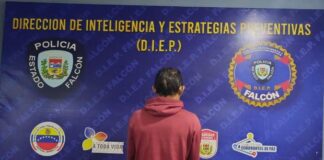 Coro| Detenido por comercializar objetos provenientes del delito