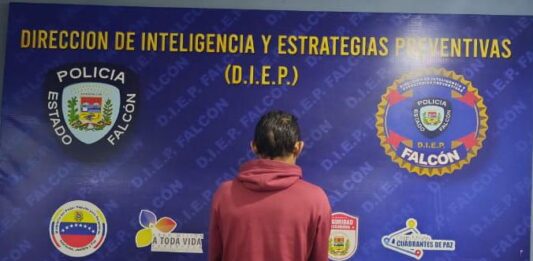 Coro| Detenido por comercializar objetos provenientes del delito