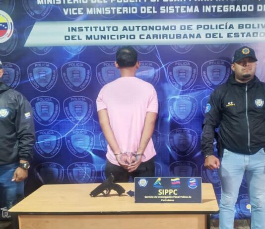 Punto Fijo| Detenido con facsimil de arma de fuego