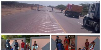Punto Fijo| En El Cayude cerraron la vía por falta de energía eléctrica