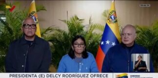 Delcy Rodríguez decreta Estado de Emergencia en Venezuela