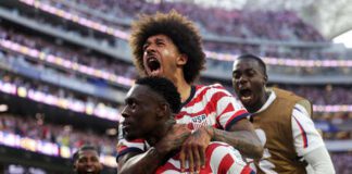 Estados Unidos debuta con autoridad y golea 4-1 a Paraguay