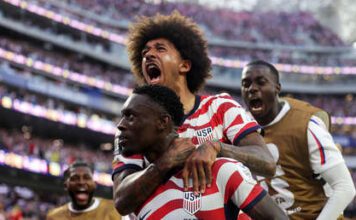 Estados Unidos debuta con autoridad y golea 4-1 a Paraguay