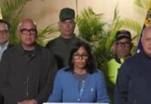 Delcy Rodríguez confirma 32 fallecidos y 700 heridos tras terremotos