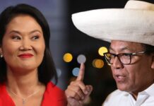 Fujimori y Sánchez disputan voto a voto la presidencia