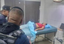 Deslizamiento de moto dejó una funcionaria de la PNB con lesiones