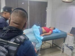Deslizamiento de moto dejó una funcionaria de la PNB con lesiones