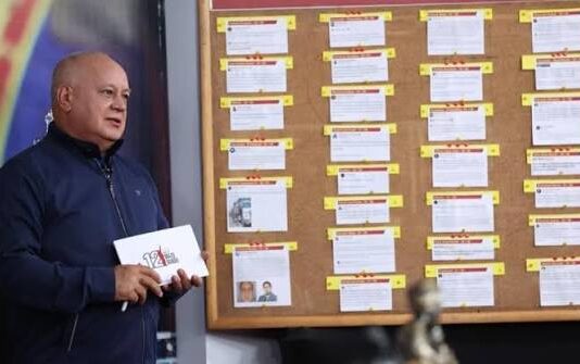 Diosdado Cabello| En año y medio han dado de baja a 22 mil funcionarios policiales