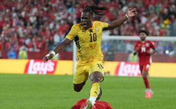 Ghana superó por la mínima a Panamá