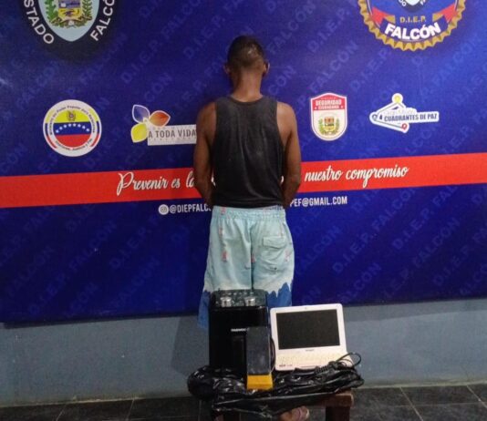 Municipio Colina| Detenido por hurto en vivienda