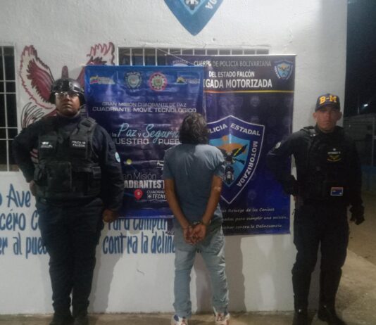 Coro| Detenido solicitado por hurto