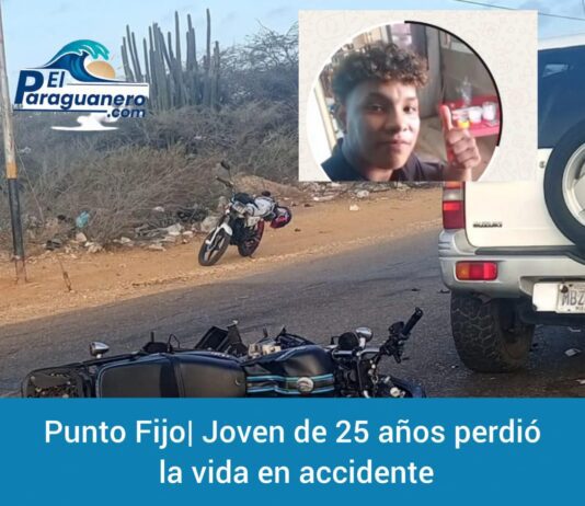 Punto Fijo| Joven de 25 años perdió la vida en accidente