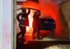 Coro| Corto circuito originó incendio de vehículo