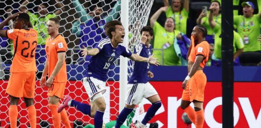 Japón rescata un empate dramático ante Países Bajos
