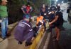 Punto Fijo| Colisión entre moto y vehículo dejó un lesionado