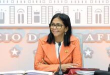 Delcy Rodríguez anuncia línea 0800EXTORSIÓN para “acabar con la matraca”