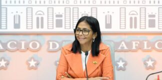 Delcy Rodríguez anuncia línea 0800EXTORSIÓN para “acabar con la matraca”
