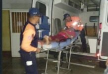 Municipio Falcón| Joven sufrió serias lesiones en deslizamiento de moto