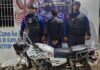 Motorizado se puso violento con las autoridades