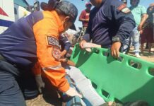 Coro| Mototaxista sufrió serias lesiones en una colisión