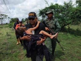 Guárico| Vídeo| Encuentran con vida a niño de 5 años tras tres días perdido en un bosque