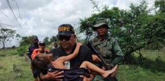 Guárico| Vídeo| Encuentran con vida a niño de 5 años tras tres días perdido en un bosque