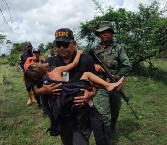 Guárico| Vídeo| Encuentran con vida a niño de 5 años tras tres días perdido en un bosque
