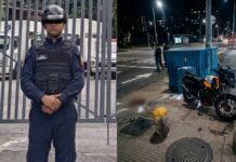 Caracas| Policía fue acribillado mientras manejaba su moto