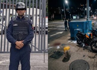Caracas| Policía fue acribillado mientras manejaba su moto