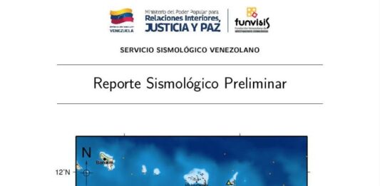 Funvisis registró temblor de magnitud 4.2 al Este de La Guaira