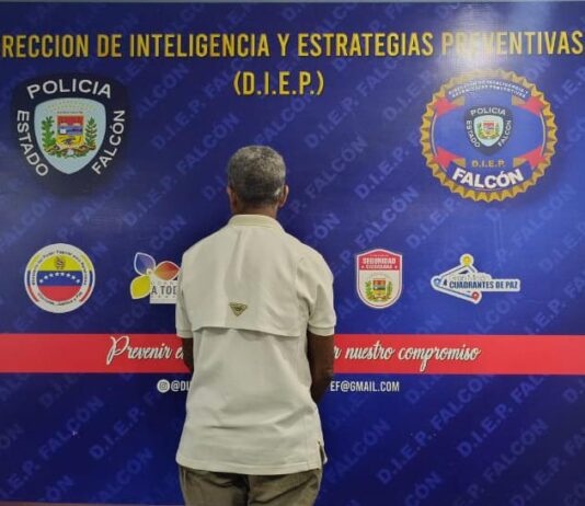 Coro| Detenido solicitado por hurto de vehículo