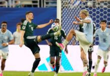 Uruguay rescata un empate ante Arabia Saudita