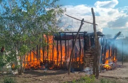 Municipio Petit| Vídeo| Mujer con siete hijos perdió su vivienda